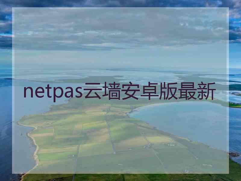 netpas云墙安卓版最新