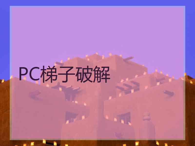 PC梯子破解