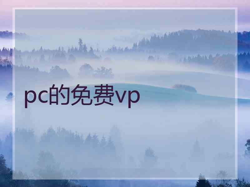 pc的免费vp