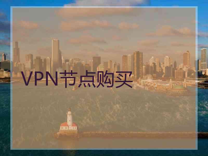 VPN节点购买