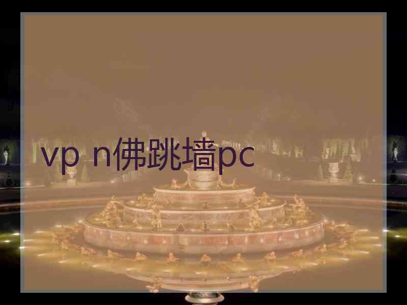 vp n佛跳墙pc