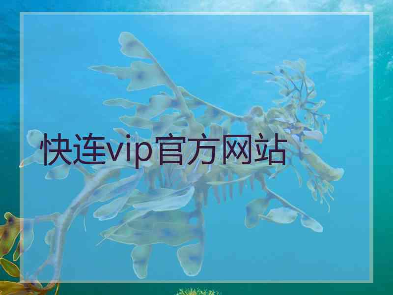 快连vip官方网站