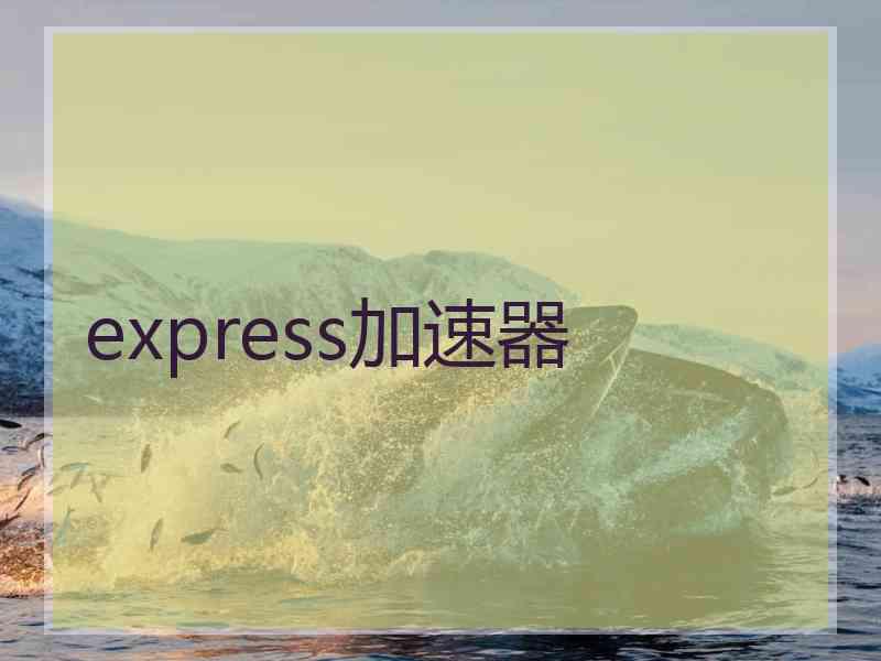 express加速器