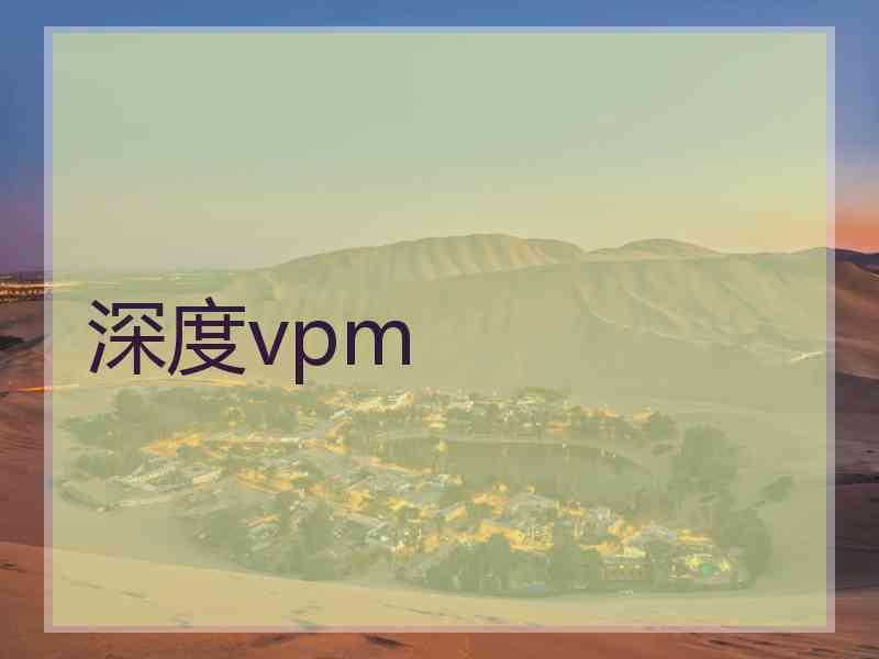 深度vpm